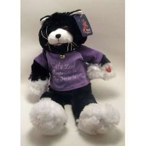    Plush in a Rush 6615 Black 19 Singing Cat 