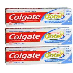  Colgate Total Advanced Whitening Anticavity Fluoride and 