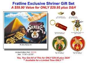 Fratline Exclusive Shriner Gift Set  