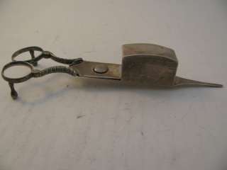 ANTIQUE STERLING SILVER WICK TRIMMER SHREVE CRUMP & LOW CO  