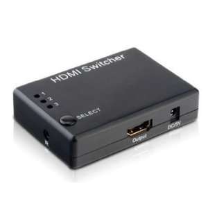    Menotek 3 Port HDMI Switch Improved To Support 3D Electronics