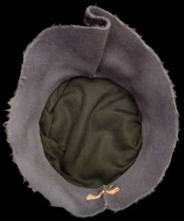 Vintage Hat Lavender Fur Felt Semi  Cloche 1950’S  