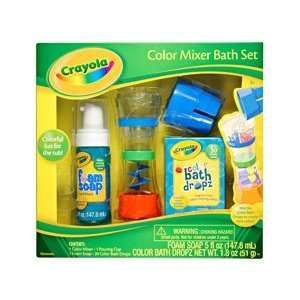  Crayola Color Mixer Bath Set & Foam Soap Toys & Games