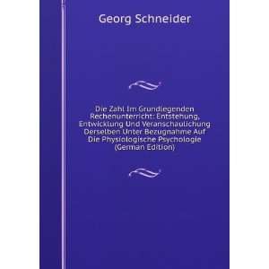   Psychologie (German Edition) Georg Schneider  Books