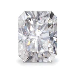   Radiant 6.0 x 4.0 mm .70 carats 53 facets Charles & Colvard Jewelry