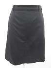 CLUB MONACO Black Straight Knee Length Pencil Skirt 0