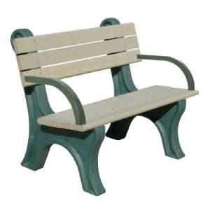  Polly Products Park Classic Commercial Grade Park Bench 