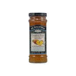  St. Dalfour Pineapple and Mango All Natural Fruit Spread 