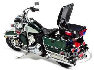   DAVIDSON FLHP ROAD KING GREEN/WHITE SHERIFF 1/12 BY HIGHWAY 61 81170