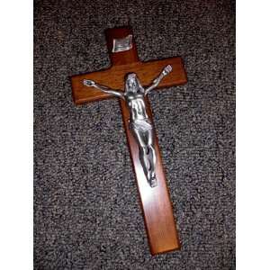    10 Walnut Crucifix with Shroud Figure (JC 73 E)