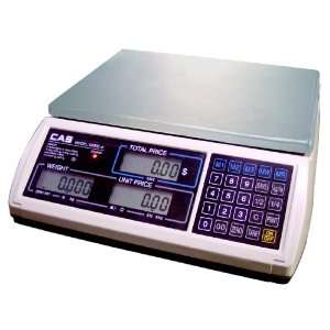  CAS S 2000 Jr Price Computing Scale with LCD Display 15 