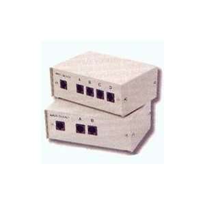  Rj45 Manual Switch Box 4 Way Electronics