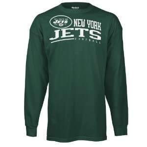   Reebok Mens New York Jets Arched Horizon T shirt