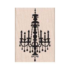  Hero Arts Wood Mounted Rubber Stamp Small Chandelier By 
