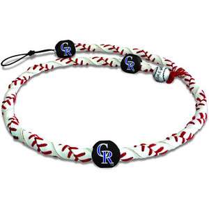 COLORADO ROCKIES GameWear MLB Rope Necklace NEW  