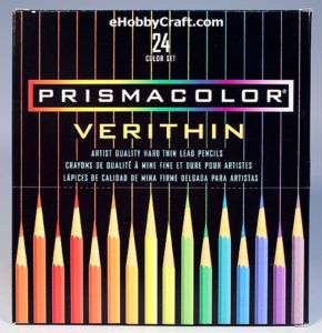 24 PRISMACOLOR VERITHIN HARD COLORED PENCILS~NEW IN BOX  