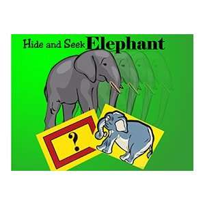  Hide & Seek Elephant Kid Sow Magic Trick Stage Comedy 