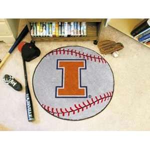  Illinois Fighting Illini Baseball Rug 29 Sports 
