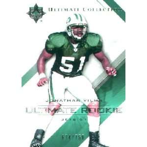  2004 Ultimate Collection 90 Jonathan Vilma New York Jets 