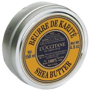  LOccitane Shea Butter, 100%, 4.9 oz (150 ml) Beauty