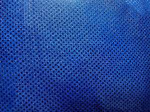 Blue sequin fabric by the yard; shiny costumes  