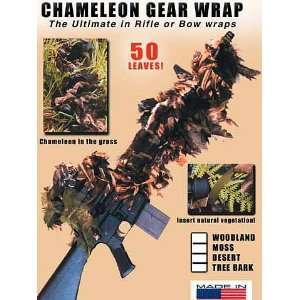   BushRag Chameleon Gear Wrap Rifle Cover Woodland Patio, Lawn & Garden