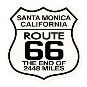  Santa Monica Automotive Shield Metal Sign   Victory 