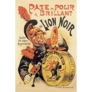  Pate Polir Brillant du Lion Noir by Unknown 12x18 Kitchen 