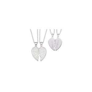  ZALES Mother/Daughter Sharable Pendants in Sterling Silver 