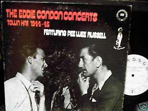EDDIE CONDON The Eddie Condon Concerts 1944/45 LP VG+  