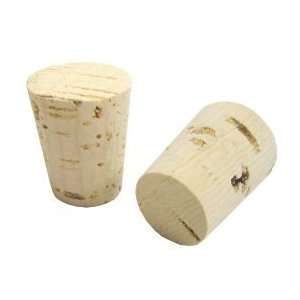 CORKS, TAPERED CORK, CORK STOPPERS , 2 , size # 1, TAPERED CORKS 