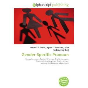 Gender Specific Pronoun 9786132714206  Books