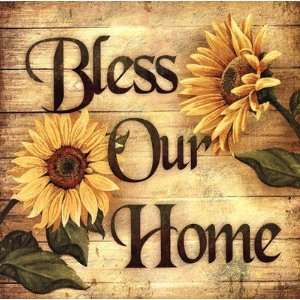   Bless Our Home Finest LAMINATED Print Ed Wargo 18x18