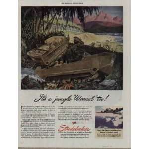  Its a jungle Weasel too  1945 Studebaker War Bond 