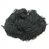 251 Yds. Conso Black Nylon Cord Lace Craft and Jewelry Beading 