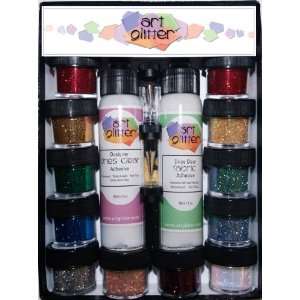  ART GLITTER IN TOTO CHRISTMAS KIT Arts, Crafts & Sewing