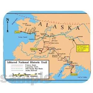  Iditarod Trail Mouse Pad 