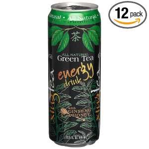 Cott Beverages Xingtea, Energy Green Tea With Ginseng And Honey, 23.5 
