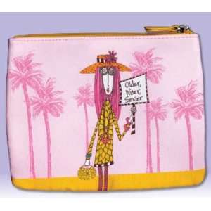  DOLLY MAMA Cosmetic Bag OLDER, WISER, SEXIER Beauty