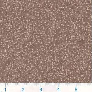 45 Wide Color My World Running Vines Taupe Fabric By The 