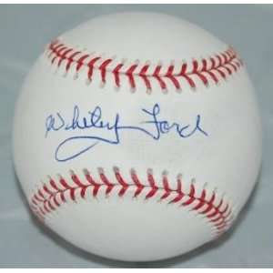 Whitey Ford Signed Baseball   Official   Autographed Baseballs  