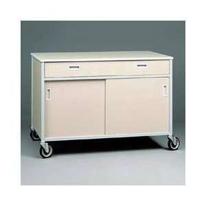    FTD152200128   Mobile Drawer Shelf Cabinet w/Doors