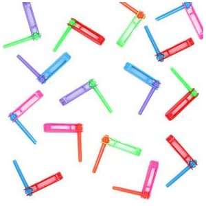  Two Tone Twirl & Ratchet Noisemakers Toys & Games