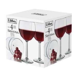  Libbey 18 Oz Sestina Red Wine (8772S4A) 4/Set Kitchen 