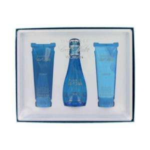 Cool Water Gift Set EDT 3.4 by Davidoff for Women 3 Ps  