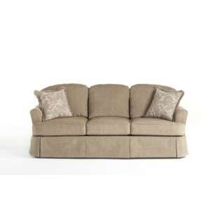  Serta Upholstery Taupe Queen Size Sofa Sleeper With Toss 