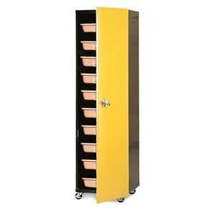  Debcor Tote Tray Cabinets   10 Tray and Casters Arts 