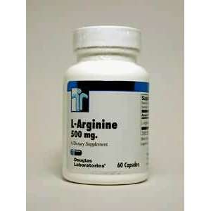  Douglas Labs   L Arginine 500 mg 60 caps Health 