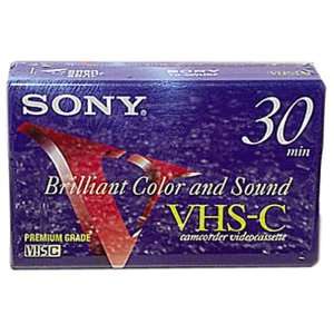  Sony 30 minute VHS C (10 Pack) Electronics
