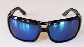 SEE PICS Costa Del Mar Polarized Gallo Sunglasses Black/580 Blue 